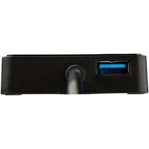 StarTech.com USB 3.0 auf Dual Port Gigabit Ethernet LAN Adapter mit USB-Port - Schwarz - USB - 2 Anschluss(e) - 2 - Twiste