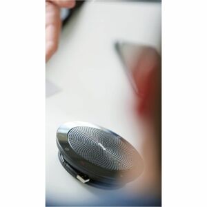 Jabra Speak 510 Wired/Wireless Bluetooth Speakerphone - Skype for Business - Black - 4 Meeting Persons Capacity - Omni-dir