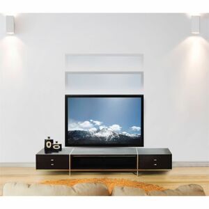Ergotron Glide Wall Mount for TV - Black - Height Adjustable - 76.2 cm to 139.7 cm (55") Screen Support - 18.14 kg Load Ca