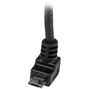 StarTech.com 2m Micro USB Cable - A to Up Angle Micro B - Charge or sync your Micro USB devices, with the cable kept out o