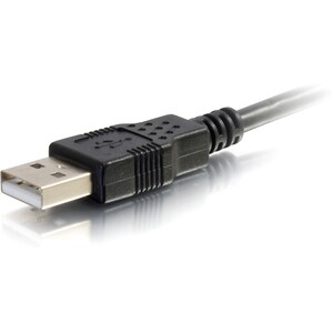 C2G 1ft USB Cable - USB Cable - USB A to USB Micro B - M/M - HDMI/USB for Audio/Video Device, HDTV, Projector - 6" - 1 x T