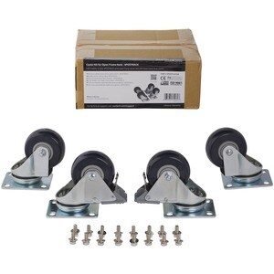 Roulette StarTech.com - Conforme aux normes TAA - 200 kg Capacité de Charge - 4 / Kit