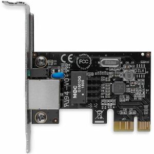 StarTech.com 1 Port PCI Express PCIe Gigabit NIC Server Adapter Network Card - Low Profile - Add a 10/100/1000Mbps Etherne