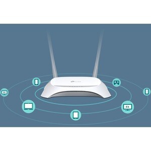 TP-Link TL-MR3420 Wi-Fi 4 IEEE 802.11n  Drahtlos Router - 2,48 GHz ISM-Band - 2 x Antenne - 37,50 MB/s Drahtlosgeschwindig