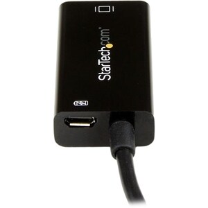 StarTech.com SlimPort / MyDP to HDMI Video Adapter Converter â€" 1080p - Cable for Monitor, Projector, TV - First End: 1 x