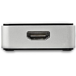StarTech.com USB 3.0 to HDMI External Video Card Multi Monitor Adapter with 1-Port USB Hub â€" 1920x1200 / 1080p - 1 x 9-p