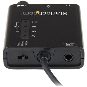 StarTech.com Scheda audio esterna adattatore audio stereo USB con audio digitale SPDIF - VIA - USB 2.0 - 91 dB - 96 kHz Ve