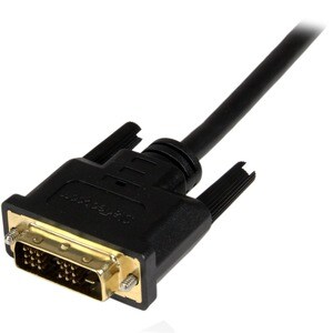 StarTech.com 6ft (2m) Micro HDMI to DVI Cable, Micro HDMI to DVI Adapter Cable, Micro HDMI Type-D to DVI-D Monitor/Display