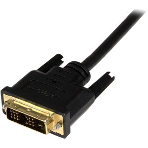 StarTech.com Câble Adaptateur Micro HDMI® vers DVI-D Mâle / Mâle - 1 m - Cable for Périphérique audio/vidéo, Projecteur, O