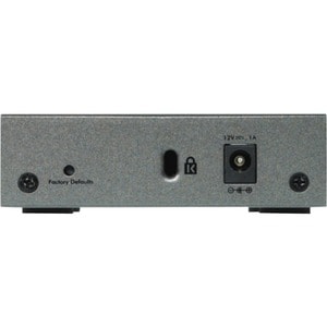 Netgear ProSafe Plus Switch, 5-Port Gigabit Ethernet - 5 Ports - Manageable - Gigabit Ethernet - 10/100/1000Base-T - 2 Lay