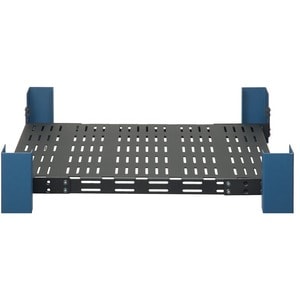 Rack Solutions 2U Heavy Duty Fixed Shelf 28in (D) 500lb Capacity - 19" 1U External