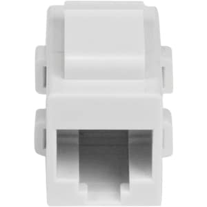 StarTech.com White Cat 6 RJ45 Keystone Jack Network Coupler F/F - RJ45 Coupler - Cat6 Coupler - F/F Cat6 Keystone Jack Whi
