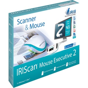 I.R.I.S. IRIScan Mouse - USB 2.0 - Laser - 4 Button(s) - Cable - 1200 dpi - Scroll Wheel