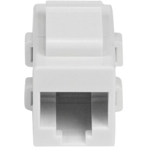 StarTech.com White Cat 6 RJ45 Keystone Jack Network Coupler F/F - RJ45 Coupler - Cat6 Coupler - F/F Cat6 Keystone Jack Whi