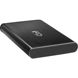 Fantom Drives 2TB Portable Hard Drive - GFORCE 3 Mini - USB 3, Aluminum, Black, GF3BM2000U - 2TB Portable Hard Drive - USB