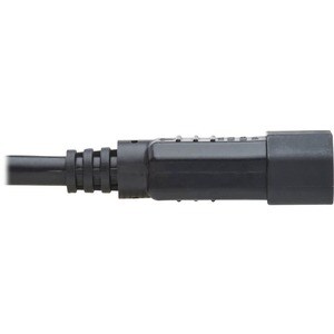 Eaton Tripp Lite Series Power Cord C14 to C15 - Heavy-Duty, 15A, 250V, 14 AWG, 2 ft. (0.61 m), Black - 15A, 14AWG (IEC-320