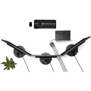 StarTech.com 3-Port Multi Monitor Adapter, Mini DisplayPort 1.2 to DP MST Hub, Video Splitter for Extended Desktop Mode, W