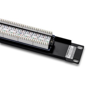 8-Port Cat. 5e Unshielded Patch Panel (10" wide)