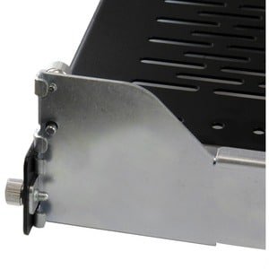 StarTech.com 2U Vented Sliding Rack Shelf w/ Cable Management Arm & 27.7 to 31.6in Adjustable Mounting Depth - 50lbs / 22.