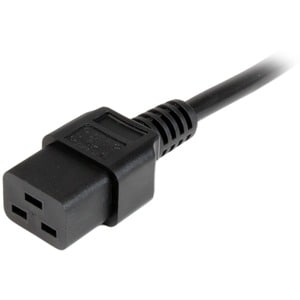 StarTech.com 2m Computer Power Cord - BS-1363 to IEC 320 C19 - 6.5ft (2m) 16AWG (1.5mm2) flexible computer power cord w/ B