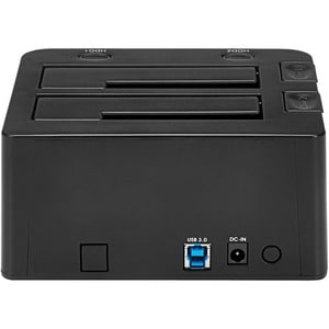 StarTech.com 2-fach USB 3.0 Festplatten Dockingstation mit UASP für 2,5/3,5" SSD / HDD - 2 x HDD unterstützt - 2 x SSD unt