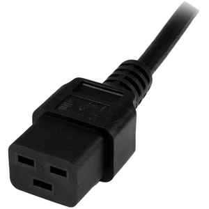 StarTech.com 2m Computer Power Cord - Schuko CEE7 to IEC 320 C19 - Schuko to C19 Power Cable Cord - C19 to European Schuko