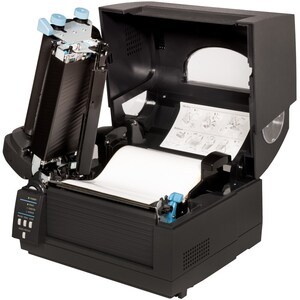 Citizen CL-S6621 Desktop Direct Thermal/Thermal Transfer Printer - Monochrome - Label Print - USB - Serial - 168 mm (6.61"