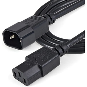 1M C14 TO C13 UPS IEC LEAD EXTENSION POWER CORD - IEC M/F