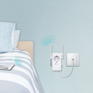 TP-Link TL-WA860RE Single Band IEEE 802.11b/g/n 300 Mbit/s Wireless Range Extender - 2.40 GHz - 2 x External Antenna(s) - 