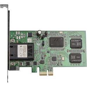 StarTech.com PCI Express (PCIe) Gigabit Ethernet Multimode SC Fiber Network Card Adapter NIC - 550m - Connect a PCIe based