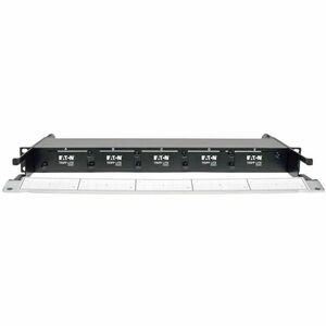 Eaton Tripp Lite Series Enclosure for 5 High-Density Fiber Cassettes, 1U - 1U High - 19" Wide - Rack-mountable"