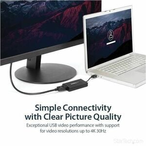 StarTech.com Adattatore convertitore USB 3.0 a DisplayPort 4K - Scheda Grafica Video Esterna DisplayLink Ultra HD - USB 3.
