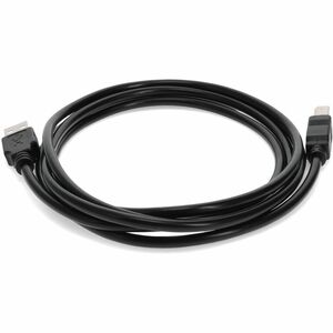 AddOn 10ft USB 2.0 (A) Male to USB 2.0 (B) Male Black Cable - 100% compatible and guaranteed to work