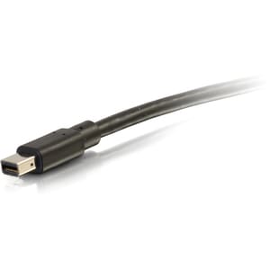 C2G 6ft 4K Mini DisplayPort to DisplayPort Cable - 4K 30Hz - Black - M/M - DisplayPort/Mini DisplayPort for Audio/Video De