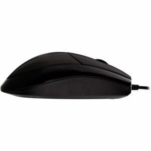 V7 MV3000010-BLK-5E Maus - USB - Optisch - 3 Taste(n) - Schwarz - Kabel - 1000 dpi Auflösung - Scroll-Rad