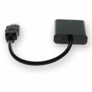 AddOn Lenovo® 0B47069 Compatible HDMI 1.3 Male to VGA Female Black Active Adapter For Resolution Up to 1920x1200 (WUXGA) -