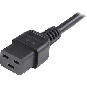 StarTech.com Cable de 1.8m de Extensión de Alimentación, Cable de Extensión IEC 320 C19 a IEC 320 C20 Negro, 15A 250V, 14A