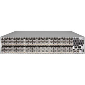 QFX10002 System with 72-port 40G QSFP+ / 24-port 100G QSFP28 / 288-port 10G SFP+ with 4 1600W DC Power Supplies 4 power ca