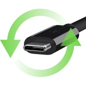 Belkin 3.1 USB-A to USB-C Cable (USB-C Cable) - 3 ft USB-C/USB-A Data Transfer Cable for MacBook, Hard Drive, Chromebook, 