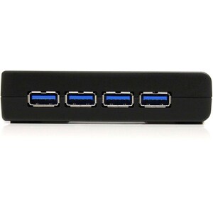 StarTech.com 4 Port Black SuperSpeed USB 3.0 Hub - 5Gbps - 4 Total USB Port(s) - 4 USB 3.0 Port(s) - PC