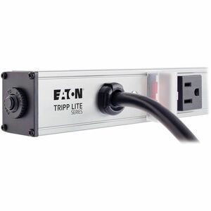 Eaton Tripp Lite Series 8-Outlet Vertical Power Strip, 120V, 15A, 10 ft. (3.05 m) Cord, 5-15P, 24 in. - NEMA 5-15P - 8 x N