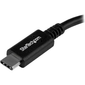 StarTech.com Adaptateur USB 3.0 USB-C vers USB-A - M/F - 5 Gbit/s - Blindé - Nickel Connecteur plaqué - Noir
