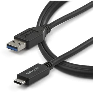 StarTech.com 3 ft 1m USB to USB C Cable - USB 3.1 (10Gpbs) - USB-IF Certified - USB A to USB C Cable - USB 3.1 Type C Cabl