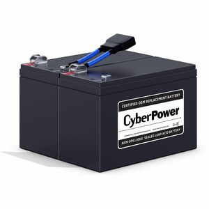 CyberPower RB1290X2A Replacement Battery Cartridge - 2 X 12 V / 9 Ah Sealed Lead-Acid Battery, 18MO Warranty