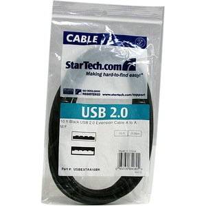 StarTech.com 3,05 m USB Datentransferkabel - 1 Stück - Cable for Peripheriegerät, Drucker - Erster Anschluss: 1 x 4-polige