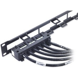 APC by Schneider Electric 5.79 m Category 6 Network Cable for Network Device - First End: 6 x RJ-45 Network - Female - Sec