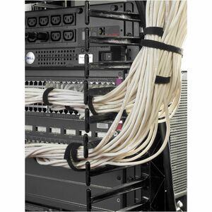 APC by Schneider Electric AR8765 Cable Organizer - Black - 1 Each Pack - Cable Manager