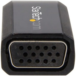 StarTech.com Adattatore video compatto HDMI a VGA con audio - M/F - 1920x1200 / 1080p - 1920 x 1200 Supported - Nero