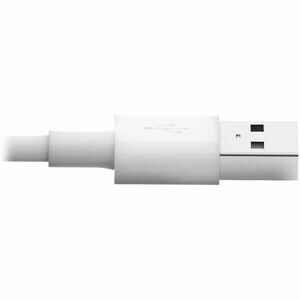 Eaton Tripp Lite Series USB-A to Lightning Sync/Charge Cable (M/M) - MFi Certified, White, 10 ft. (3 m) - 10 ft Lightning/