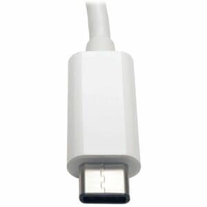 Eaton Tripp Lite Series USB-C to Gigabit Network Adapter, Thunderbolt 3 Compatibility - White - USB 3.1 - 1 Port(s) - 1 - 